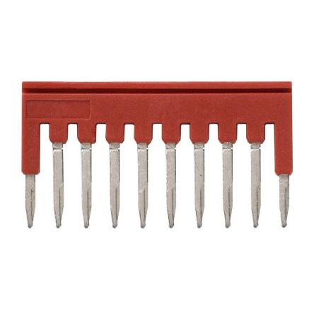 Omron XW5S Series Jumper Bar, 10-Way, 1.5mm² Wire, 17.5A Push-in
