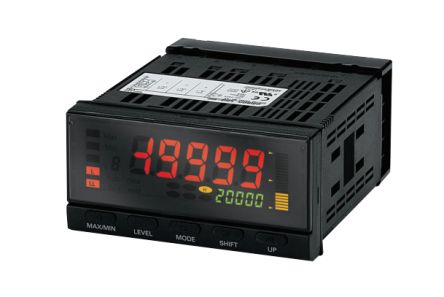 Omron 7 Segment LED Digital Panel Multifunction Meter,  14.2 mm  x 5.8 mm