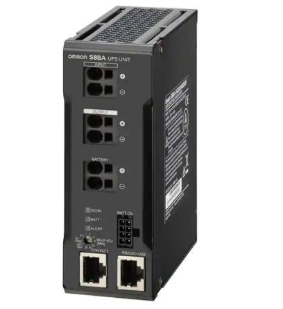 Omron 24V dc Input DIN Rail UPS 480 W S8BA