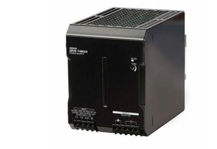 Omron S8VK-T Switched Mode DIN Rail Power Supply 480V ac AC Input 24V dc, 20 A Output DC 480 W