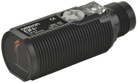 Omron Diffuse Photoelectric Sensor, Cylindrical Sensor