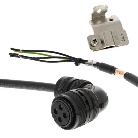 Omron Power Cable R88A Series Cable for Use with 1S Series Servo Motor with 400 V