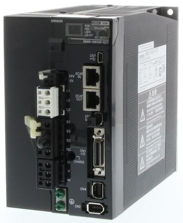 Omron 1 kW Servo Drive, 400V, 3 Phase, 4A, Motion Function
