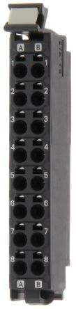 Omron NX Series Terminal Block with Spring Type Terminal for Use with NJ/NX/NY Controller