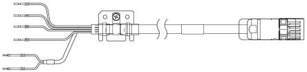 Omron Cable R88A Series Cable for Use with 400 V Servomotors R88M