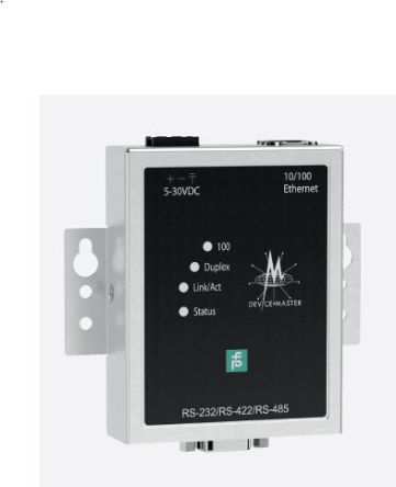Pepperl + Fuchs Serial Device Server, 230 kbps Baud Rate