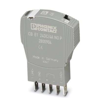Phoenix Contact CB CB E1 Electronic Circuit Breaker 4A 24V, DIN Rail