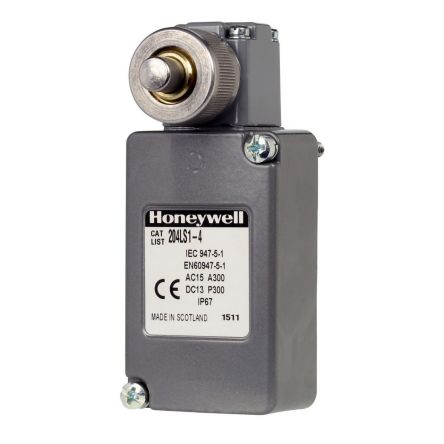 Honeywell LS Series Wobble Limit Switch, SPDT, IP67, Die Cast Zinc Housing, 240V, 10A, 5 A