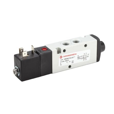 Norgren Pneumatic Solenoid Valve - Solenoid/Spring G V60  Series 24V