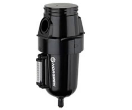 Norgren F68G series 40 μm Pneumatic Filter with Automatic drain