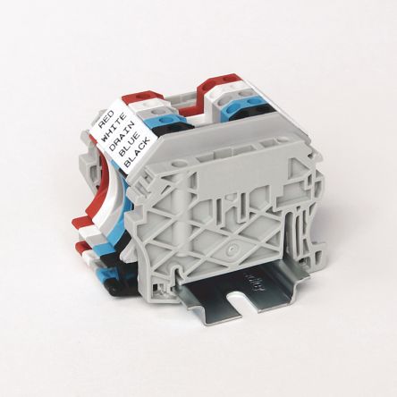 Allen Bradley, 1492 Polyamide Custom Rail Assembly for use with DeviceNet, KwikLink