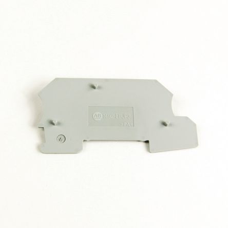 Allen Bradley, 1492 Polyamide End Barrier for use with 1492-JP3, JP3FB, JPG3FB, JPGKD3, JPGKD3TP, JPKD3