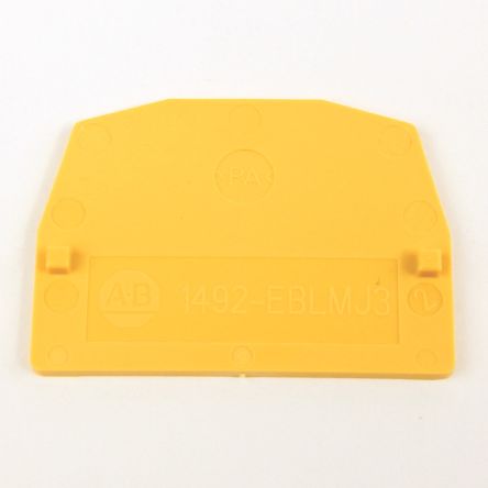 Allen Bradley, 1492 Polyamide End Barrier for use with 1492-LMJ3