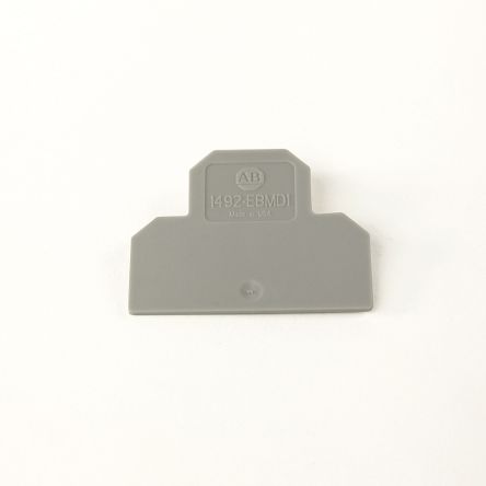Allen Bradley, 1492 Polyamide End Barrier for use with 1492-WMD1
