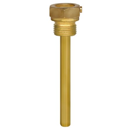 WIKA 3907406 Thermometer Accessory Screw-in Thermowell for Use with Models 52 and 73 Mechanical Thermometers from WIKA
