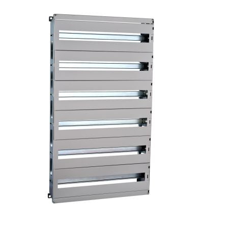 Schneider Electric PanelSeT Series Black RAL 7035 Steel Enclosure Chassis, 753 mm H, 555mm W, 753 mm L For Use With