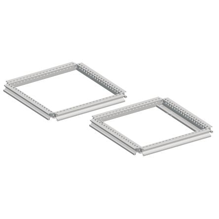 Schneider Electric NSYS Series RAL 7035 Steel Enclosure Frame, 600 mm H, 1m W, 600 mm L For Use With Spacial SF