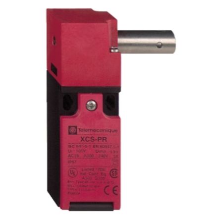 Telemecanique Sensors Preventa Safety Detection Safety Interlock Switch, Keyed Actuator Included, Plastic, Solenoid Lock