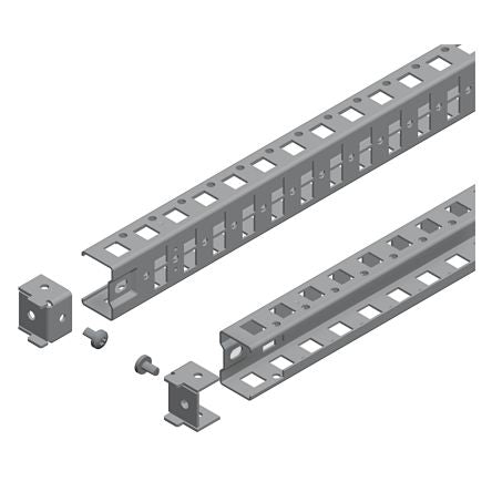 Schneider Electric Steel Perforated DIN Rail, 2200 mm x 40mm x 2200 mm