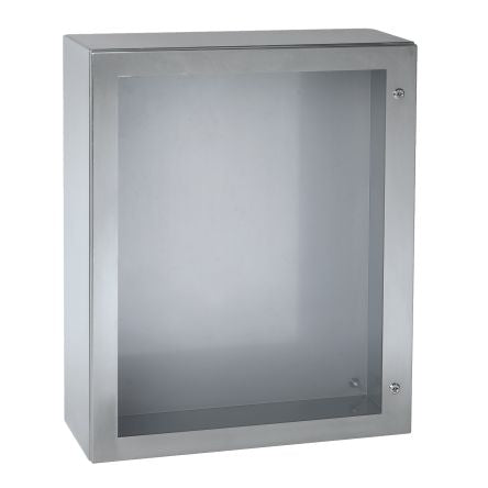 Schneider Electric PanelSeT S3X Series 304 Stainless Steel Enclosure, IP66 Transparent Door, 700 mm x 500 mm x 250 mm