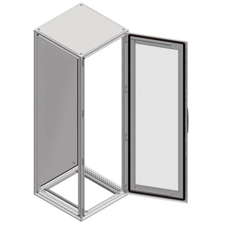 Schneider Electric NSYSF Series Grey Steel Enclosure, IP55, IK08 2000 mm, 400 mm, 1000 mm