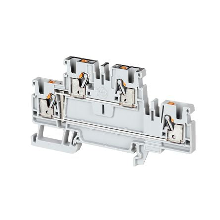 Allen Bradley 1492-PD3-BL 1492-P Series Feed Through Terminal Block Black, 2.5mm², Push-in