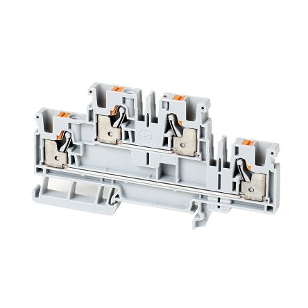 Allen Bradley 1492-PD4-B 1492-P Series Feed Through Terminal Block Blue, 4mm², Push-in