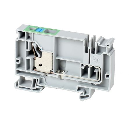 Allen Bradley 1492-PG10PD4S 1492-P Series Feed Through Terminal Block Grey, 10mm², Push-in
