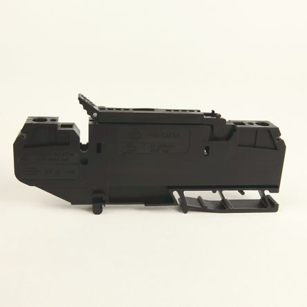 Allen Bradley 1492-RAFB4250 1492-R Series DIN Rail Terminal Block Black, 0.5mm², 4 mm², Spring Clamp