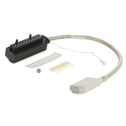 Allen Bradley 1492-CONACAB0 Series PLC Cable for Use with 1756- IF8I Differential Current Analog I/O, 1492-CM1771-LA004,