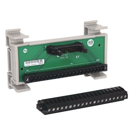 Allen Bradley 1492 Series 20-Contact Female Interface Module, D-Shell Connector, DIN Rail, 12A