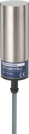 Telemecanique Sensors XT132B1FAL2 Barrel Capacitive Proximity Sensor XT 15 mm 2-Wire 300mA 240V ac 240 V ac