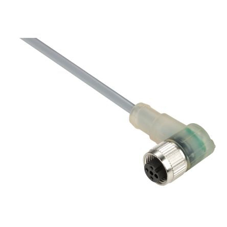 Telemecanique Sensors Female 3 way M12 to 3 way Sensor Actuator Cable, 5 m