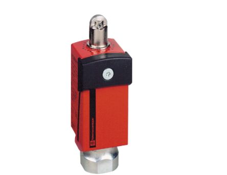 Telemecanique Sensors XCS Series Roller Plunger Limit Switch, SPDT, IP66, IP67, Metal Housing, 240V ac, 3A
