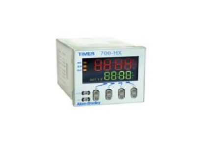 Allen Bradley 700-HX Series DIN Rail Timer Relay, 2-Contact, 100 to 240 V ac 100V ac, 240 V ac, 0.05 s to 300 h,