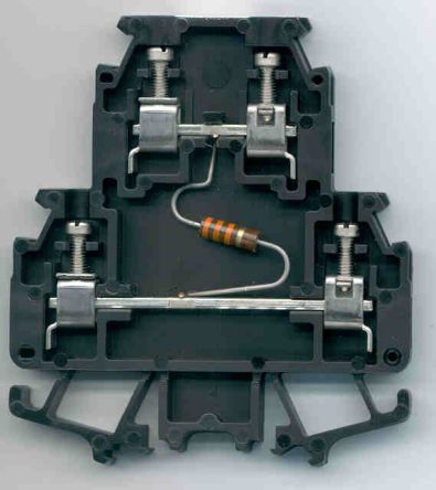 Allen Bradley 1492-HM2RA432 1492-H Series DIN Rail Terminal Block Black