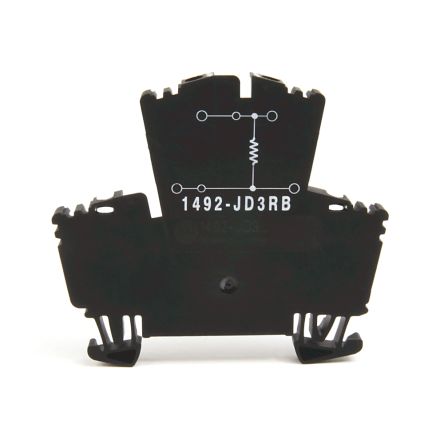 Allen Bradley 1492 Series Screw Terminal, 4-Way, 12AWG, 30 AWG Wire, 10A Screw Cage