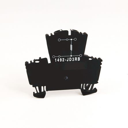 Allen Bradley 1492 Series Screw Terminal, 4-Way, 12AWG, 30 AWG Wire, 10A Screw Cage