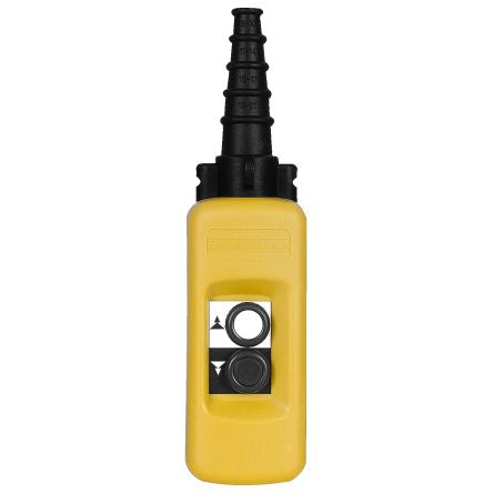 Schneider Electric 2 NO/1 NC Push Button Pendant Station Yellow Polypropylene