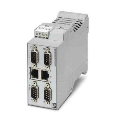 Phoenix Contact Serial Device Server, 100 Mbps Baud Rate