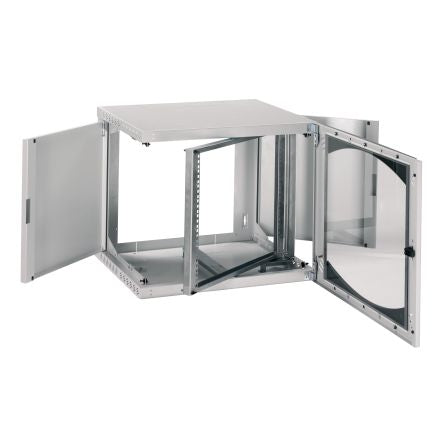 Schneider Electric NSYOPB Series Light Grey Sheet Steel General Purpose Enclosure, IP20, IK08 Flanged 380 mm, 400 mm,