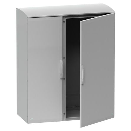 Schneider Electric PanelSeT Series Fibreglass Reinforced Polyester 2-Door Floor Standing Enclosure, Plain Door, IP44 320