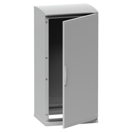 Schneider Electric PanelSeT Series Fibreglass Reinforced Polyester 1-Door Floor Standing Enclosure, Plain Door, IP44 320