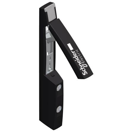 Schneider Electric NSYSF Series Polycarbonate, Polyamide 6 with 30% Fibreglass Handle for Use with Spacial SF, SM
