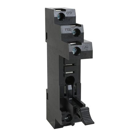 Allen Bradley 700-HN 5 Way 300V DIN Rail Relay Socket, for use with 700-HR, 700-HX Relay