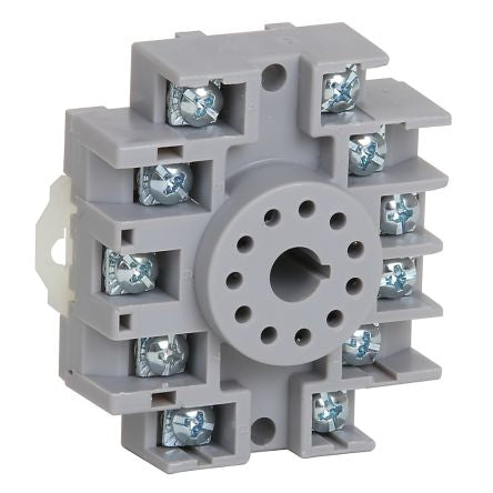 Allen Bradley 700-HN 11 Way 300V DIN Rail Relay Socket, for use with 700-HTA2A Relay