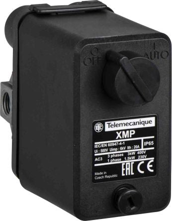 Telemecanique Sensors XMP Series Pressure Sensor, 2 NC Output 1.3 bar 12 bar, Differential Reading