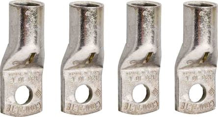 Schneider Electric, ComPacT NSX Uninsulated Crimp Ring Terminal, Silver