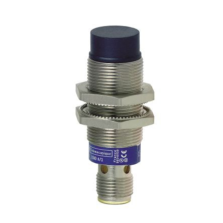 Telemecanique Sensors XS2N18NC410D Threaded Barrel Inductive Proximity Sensor, M18 x 1 NPN OsiSense XS 24V 8 mm 24 V dc