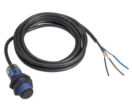 Telemecanique Sensors Diffuse Photoelectric Sensor, Threaded Miniature Sensor